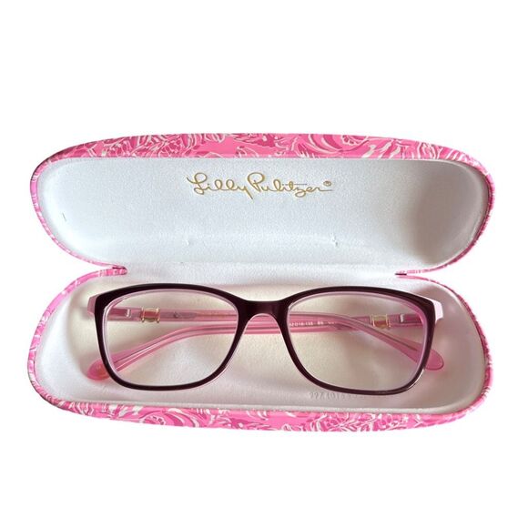 Lilly Pulitzer BERRY Cadi Glasses Eyeglasses Frames - Picture 1 of 9